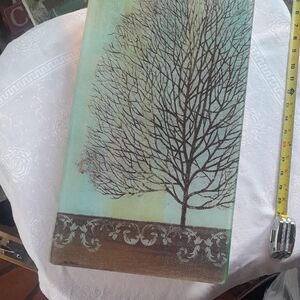 Tree Art Glass Cutting Board
